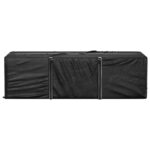 vidaXL Tašky na záhradné vankúše 2 ks čierne 135x40x55 cm polyetylén – Obrázok 3