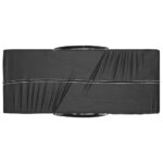 vidaXL Tašky na záhradné vankúše 2 ks čierne 135x40x55 cm polyetylén – Obrázok 5