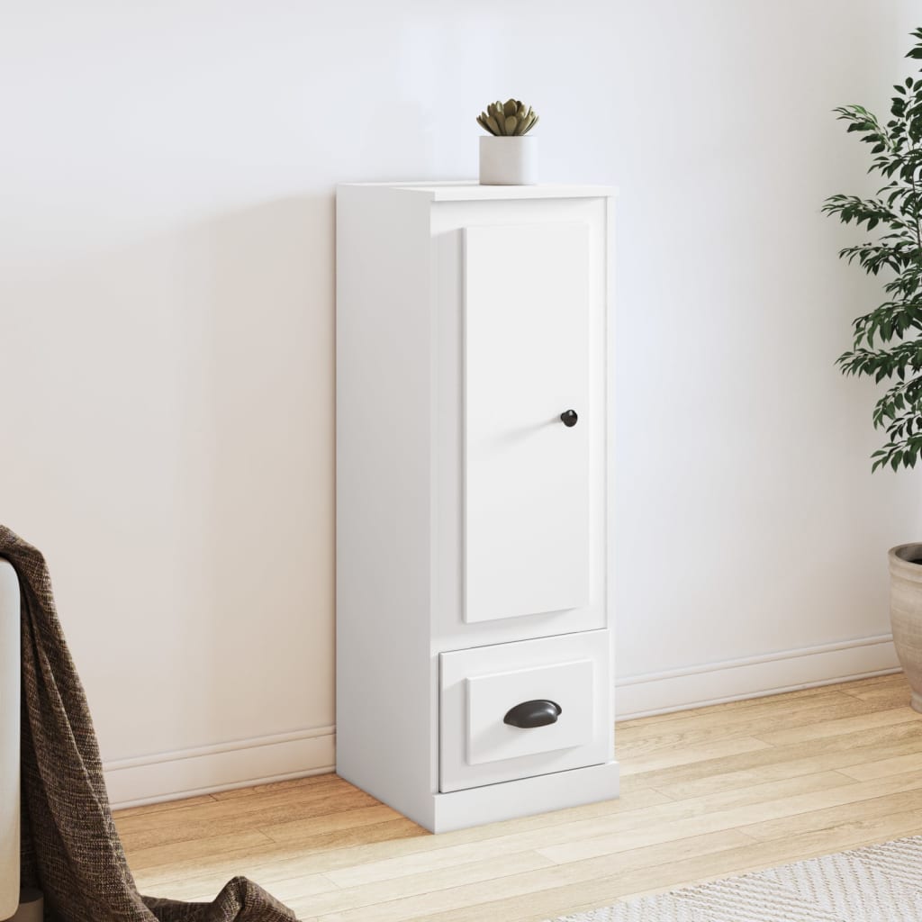 VXL8720845791940_m_en_hd_1.jpg vidaXL Vysoká skrinka biela 36x35,5x103,5 cm spracované drevo – Obrázok 1