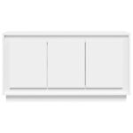 vidaXL Komoda biela 102x35x55 cm spracované drevo – Obrázok 5