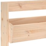 vidaXL Nástenný kvetináč 3-poschodový 60x18,5x110 cm masívna borovica – Obrázok 7