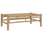 vidaXL Záhradný konferenčný stolík 100x55x33 cm bambus – Obrázok 2