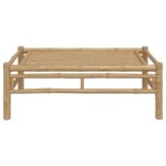 vidaXL Záhradný konferenčný stolík 100x55x33 cm bambus – Obrázok 3