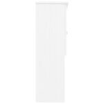 vidaXL Vrchná časť šatníka ALTA biela 77x30x92 cm masívna borovica – Obrázok 6