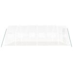 vidaXL Fóliovník s oceľovým rámom biely 18 m² 6x3x2 m – Obrázok 5