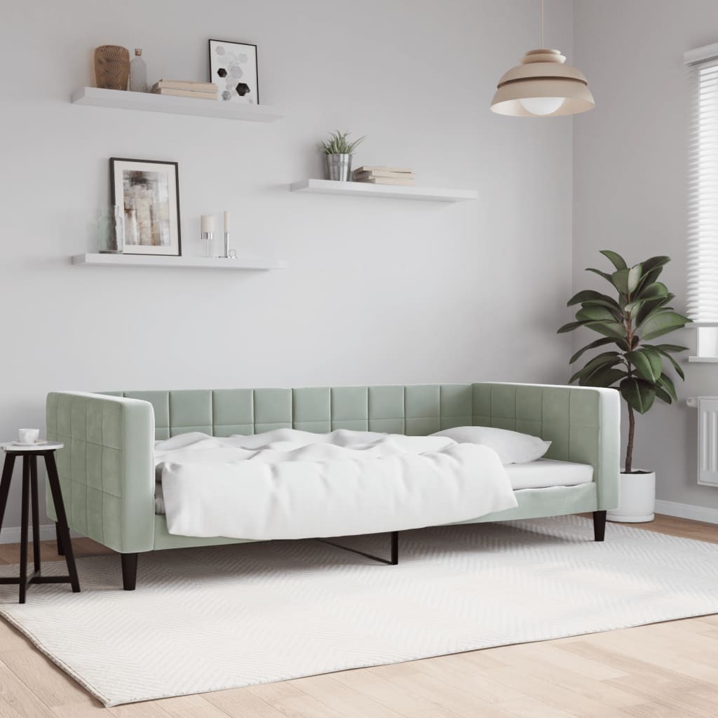 VXL8720845953034_m_en_hd_1.jpg vidaXL Denná posteľ bledosivá 90x200 cm zamat – Obrázok 1