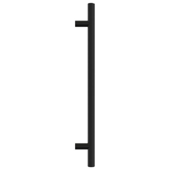 vidaXL Rukoväte na skrinku 10 ks čierne 192 mm nehrdzavejúca oceľ – Obrázok 6