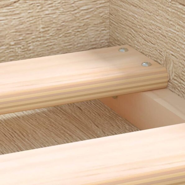 vidaXL Rám postele dub sonoma 140x200 cm – Obrázok 9