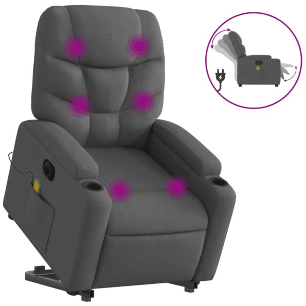 VXL8721012171213_a_en_hd_1.jpg vidaXL Zdvíhacie a sklápacie elektrické masážne kreslo tmavosivé látka – Obrázok 2