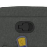 vidaXL Sklápacie masážne kancelárske kreslo tmavosivé látkové – Obrázok 10