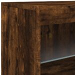 vidaXL Komoda s LED svetlami dymový dub 41x37x67 cm – Obrázok 11