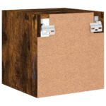 vidaXL TV nástenná skrinka s LED svetlami dymový dub 30x28,5x30 cm – Obrázok 10