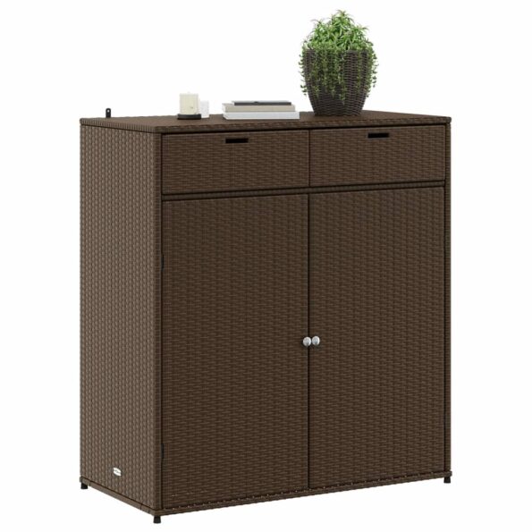 VXL8721012264908_g_en_hd_2.jpg vidaXL Záhradná úložná skriňa hnedá 105x55x113 cm polyratan – Obrázok 4