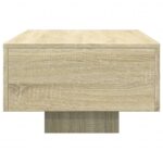 vidaXL Konferenčný stolík, dub sonoma 100x49,5x31 cm kompozitné drevo – Obrázok 5