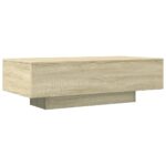 vidaXL Konferenčný stolík, dub sonoma 100x49,5x31 cm kompozitné drevo – Obrázok 6