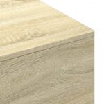 vidaXL Konferenčný stolík, dub sonoma 100x49,5x31 cm kompozitné drevo – Obrázok 7