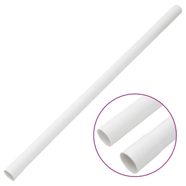 vidaXL Káblové rozvody so sponami Ø30 mm 10 m PVC – Obrázok 2