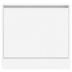 vidaXL Botník biely 60x21x57 cm kompozitné drevo – Obrázok 5