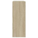 vidaXL Botník dub sonoma 60x21x57 cm kompozitné drevo – Obrázok 6