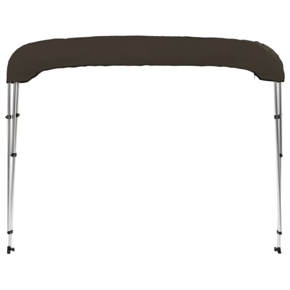 vidaXL 3-krídlová bimini strieška čierna 183x160x137 cm – Obrázok 4