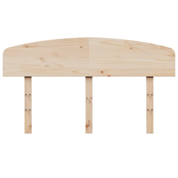 vidaXL Čelo postele 140 cm masívna borovica – Obrázok 4