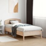 vidaXL Čelo postele 90 cm masívna borovica – Obrázok 3