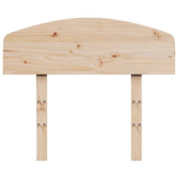 vidaXL Čelo postele 90 cm masívna borovica – Obrázok 4