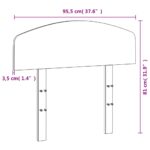 vidaXL Čelo postele 90 cm masívna borovica – Obrázok 9
