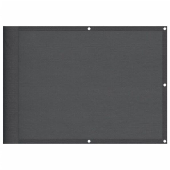 vidaXL Balkónová zástena antracitová 75x700 cm 100 % polyester oxford – Obrázok 2