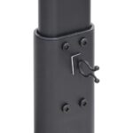 vidaXL Rohový TV stojan 1-vrstvový pre 32-65 palcov čierny – Obrázok 10