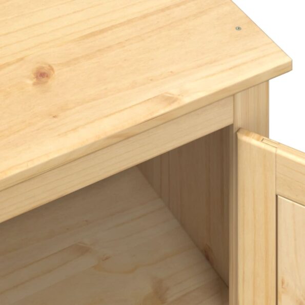 vidaXL Šatník Corona 76x50x170 cm borovicový masív – Obrázok 7