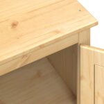 vidaXL Šatník Corona 76x50x170 cm borovicový masív – Obrázok 7