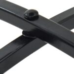 vidaXL Mozaikový bistro stolík, čierno biely Ø50x70 cm, keramika – Obrázok 9