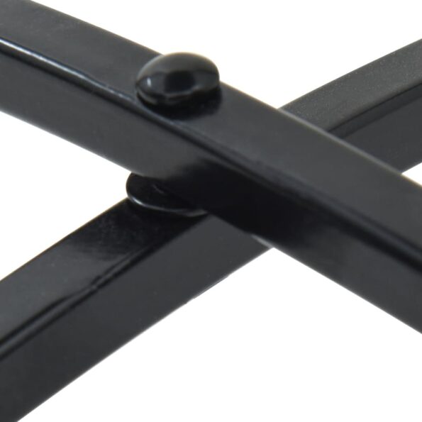 vidaXL Mozaikový bistro stolík, čierno biely Ø50x70 cm, keramika – Obrázok 9