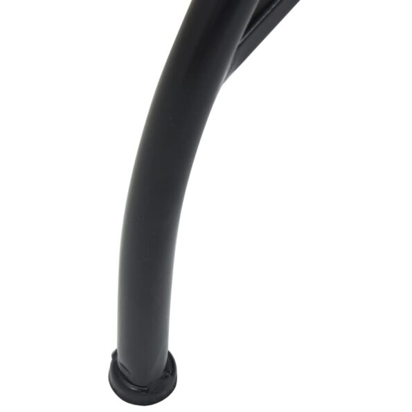 vidaXL Mozaikový bistro stolík, čierno biely Ø50x70 cm, keramika – Obrázok 10