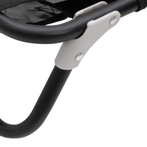 vidaXL Pelech pre psov skladací antracit oxfordská látka a oceľ – Obrázok 9