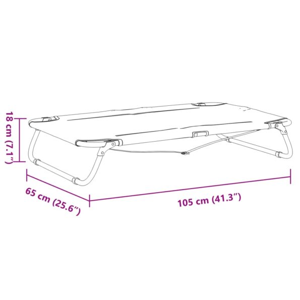 vidaXL Pelech pre psov skladací antracit oxfordská látka a oceľ – Obrázok 10