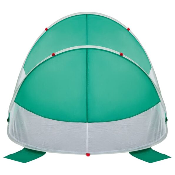 vidaXL Plážový stan 2 osoby morský zelený vyskakovací vodotesný – Obrázok 7