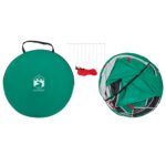 vidaXL Plážový stan 2 osoby morský zelený vyskakovací vodotesný – Obrázok 9