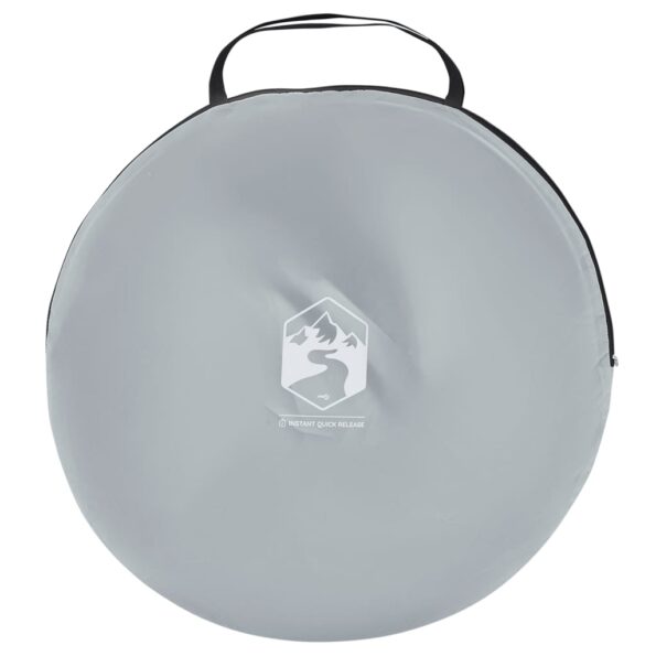 vidaXL Plážový stan 2 osoby sivý vyskakovací vodotesný – Obrázok 8