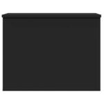 vidaXL Úložný box čierny 60x42x46 cm kompozitné drevo – Obrázok 4