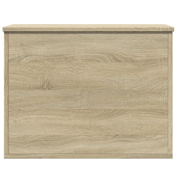 vidaXL Úložný box dub sonoma 60x42x46 cm kompozitné drevo – Obrázok 4