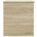 vidaXL Úložný box dub sonoma 60x42x46 cm kompozitné drevo – Obrázok 5
