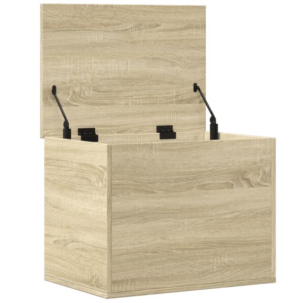 vidaXL Úložný box dub sonoma 60x42x46 cm kompozitné drevo – Obrázok 7