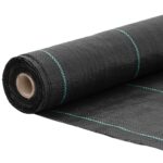 vidaXL Membrána proti burine čierna 1,5x50 m PP – Obrázok 3