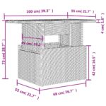 vidaXL 8-dielna záhradná súprava pohoviek s vankúšmi sivá polyratanová – Obrázok 11