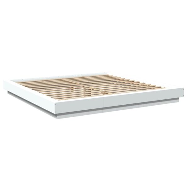 VXL8721102617157_a_en_hd_1.jpg vidaXL Posteľný rám s LED svetlami biely 180x200 cm kompozitné drevo – Obrázok 2