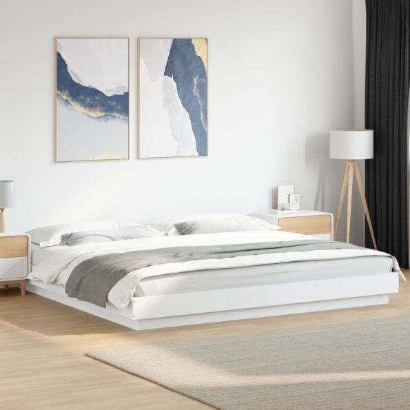 VXL8721102617157_g_en_hd_2.jpg vidaXL Posteľný rám s LED svetlami biely 180x200 cm kompozitné drevo – Obrázok 4