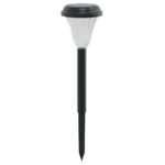 vidaXL Solárne osvetlenie chodníka so zemnými hrotmi 12 ks biele – Obrázok 4