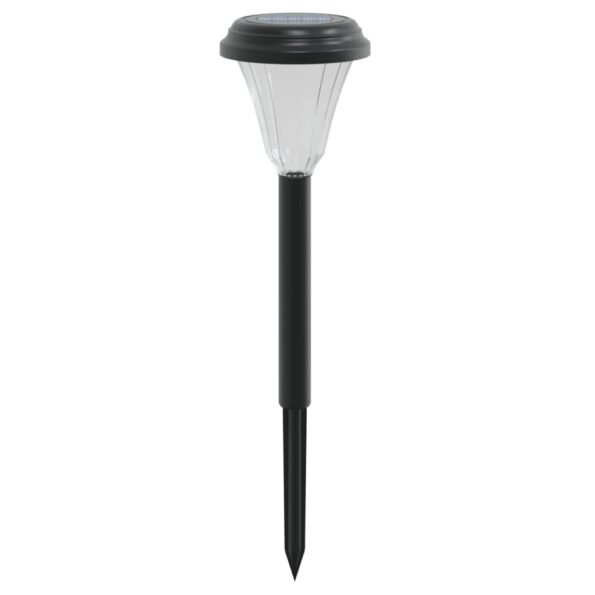 vidaXL Solárne osvetlenie chodníka so zemnými hrotmi 12 ks biele – Obrázok 4